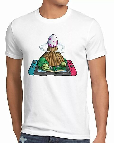 style3 Print-Shirt Herren T-Shirt Windfischei Switch link prinzessin awaken günstig online kaufen