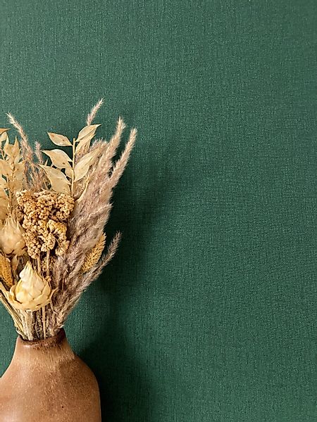 Newroom Vliestapete, Grün Tapete Modern Unifarbe günstig online kaufen