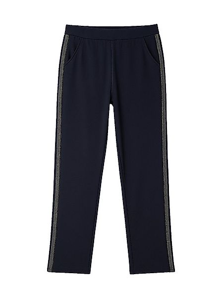 LMC Stoffhose Warme Thermo mit eleganten Glitzer Streifen Bamboo-PU günstig online kaufen