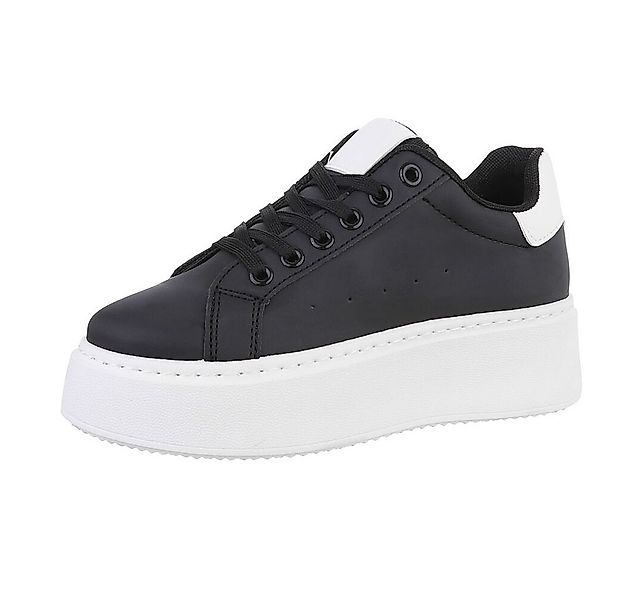 Ital-Design Damen Low-Top Freizeit Sneaker (87531723) Keilabsatz/Wedge Snea günstig online kaufen