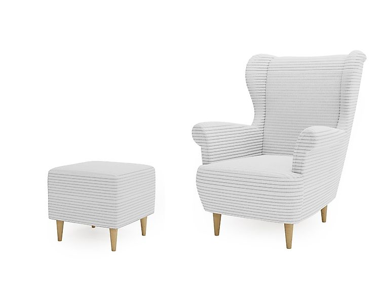 MOEBLO Ohrensessel AMICO (Sessel Polstersessel aus günstig online kaufen