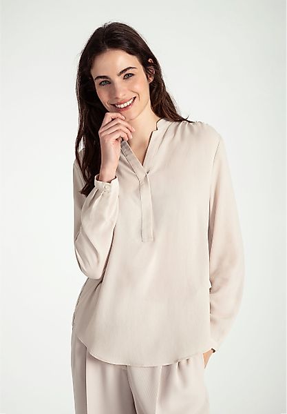 MORE&MORE Langarmbluse Viskosebluse günstig online kaufen