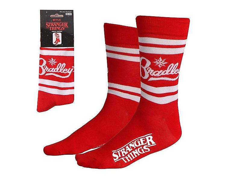 Stranger things Socken Baumwollsocken Erwachsene Komfort Atmungsaktiv Größe günstig online kaufen