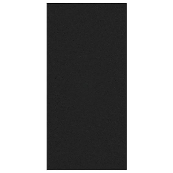 vidaXL Fußmatte Sonstiges Schwarz 120 x 250 cm Polypropylen und Vinyl 41007 günstig online kaufen