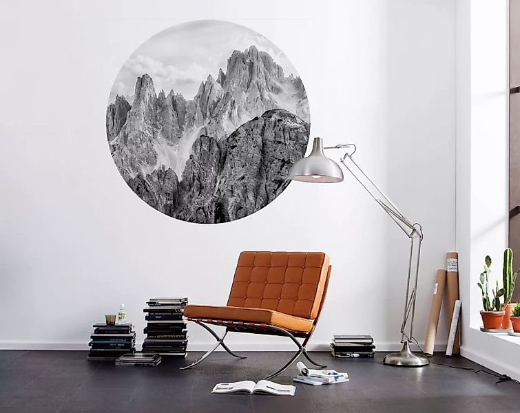 KOMAR Selbstklebende Vlies Fototapete/Wandtattoo - Torres - Größe 125 x 125 günstig online kaufen