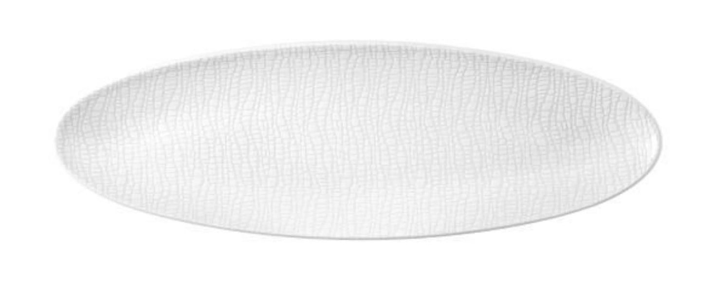 Seltmann Weiden Life Fashion - Luxury White Servierplatte schmal 35x12 cm günstig online kaufen