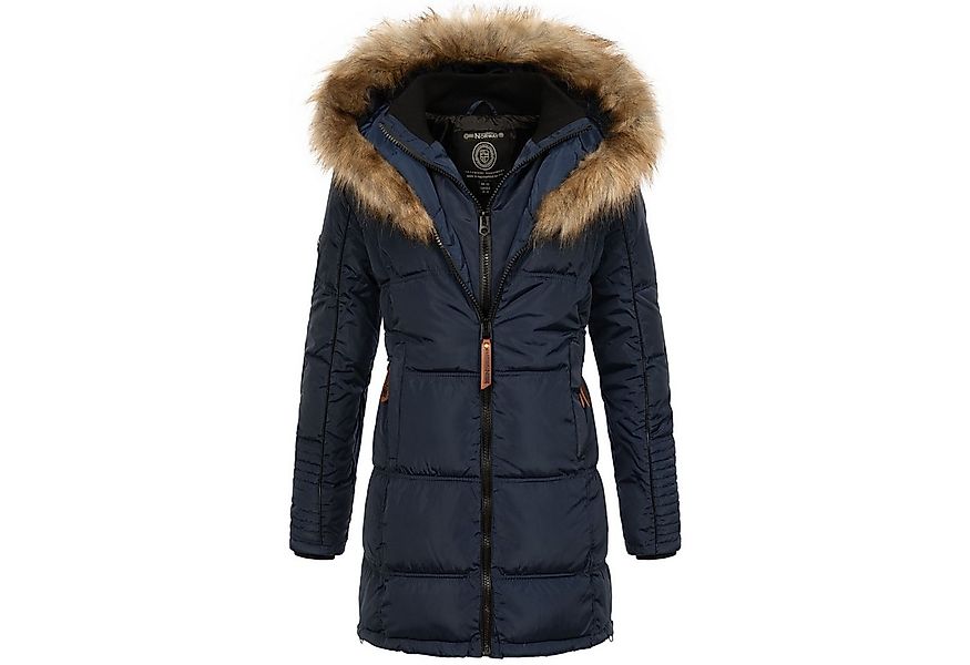Geographical Norway Parka Damen Outdoor Winter Jacke Mantel lang geschnitte günstig online kaufen