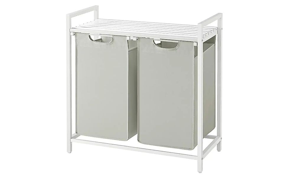 Wäschekorb   ¦ weiß ¦ Stoff ¦ Maße (cm): B: 73 H: 72 Aufbewahrung > Wäschea günstig online kaufen