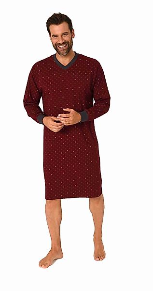 Normann Pyjama Herren langarm Nachthemd mit günstig online kaufen
