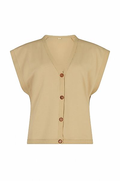 Turtledove London Bolerojacke "Blythe Sleeveless Top Damen" ohne Kapuze günstig online kaufen