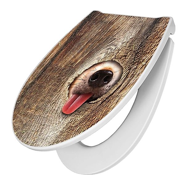 Banjado Premium Toilettendeckel Mit Absenkautomatik WC-Sitz Soft Close Hygi günstig online kaufen