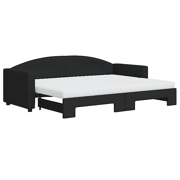 vidaXL Bett Tagesbett Ausziehbar mit Matratzen günstig online kaufen