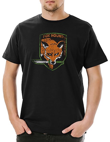 Urban Backwoods Print-Shirt Foxhound Logo Herren günstig online kaufen