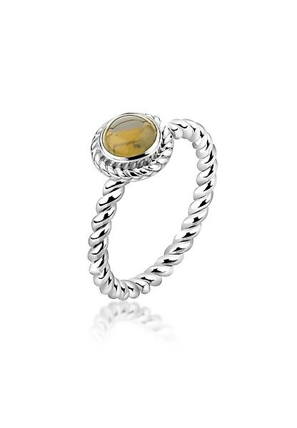 Nenalina Fingerring Citrin Geburtsstein November Trend Edel 925 Silber, Geb günstig online kaufen