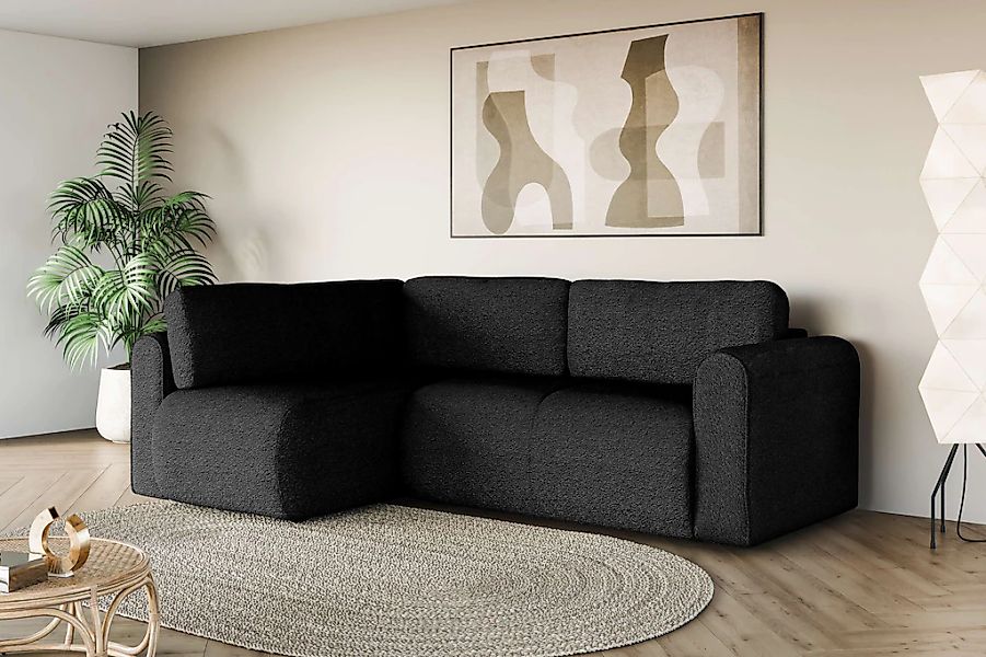 OTTO home Ecksofa "Zacharia wahlweise Schlafsofa mit Bettkasten, B/T/H 250/ günstig online kaufen