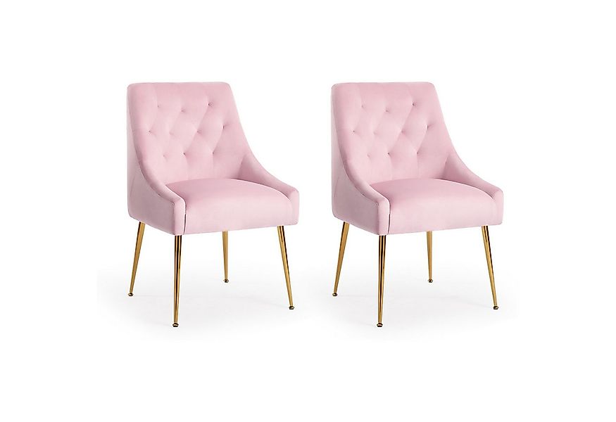 AISALL Esszimmerstuhl Luxuriöser Samt-Wohnzimmstuhl, Küchenstuhl, Polsterst günstig online kaufen