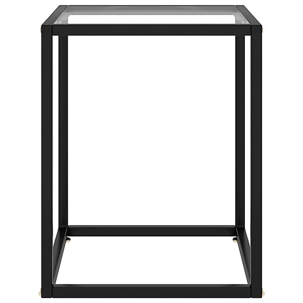 vidaXL Couchtisch Couchtisch Schwarz mit Hartglas günstig online kaufen