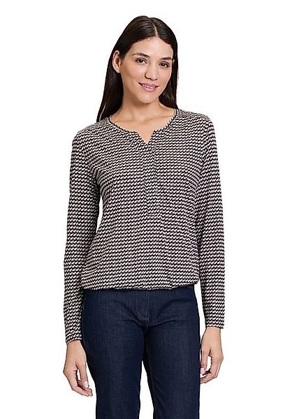 Betty Barclay Kurzarmshirt Betty Barclay Blusenshirt mit Print (1-tlg) Blen günstig online kaufen