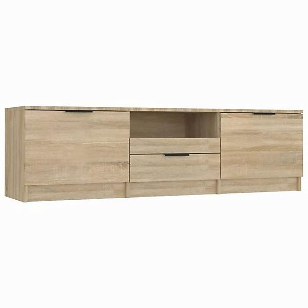 vidaXL TV-Schrank TV-Schrank Sonoma Eiche 140x35x40 cm Spanplatte Lowboard günstig online kaufen