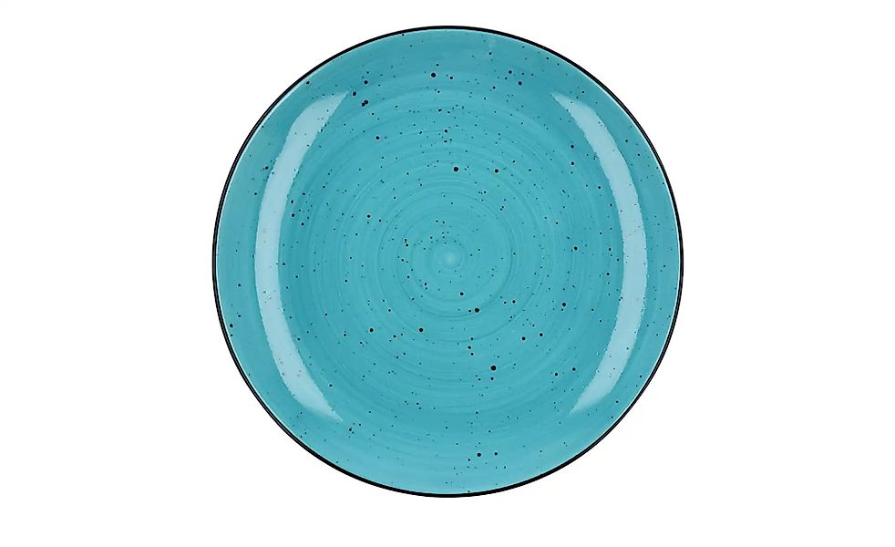 Peill+Putzler Dessertteller  Genua ¦ blau ¦ Maße (cm): H: 2  Ø: 20.3 Geschi günstig online kaufen