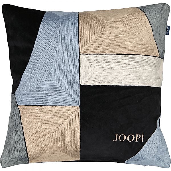 JOOP! Kissenhüllen Graphic - Farbe: Eisblau - 080 - 40x40 cm günstig online kaufen