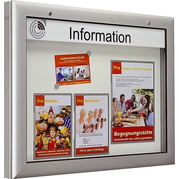 Schaar Design Stauraumvitrine Schaukasten S-Serie, Querformat Für den Innen günstig online kaufen
