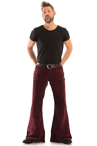 Comycom Schlaghose Herren Cord bordeaux günstig online kaufen