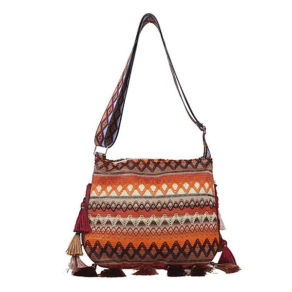 KARMA Umhängetasche Boho Handtasche Damen bunt günstig online kaufen