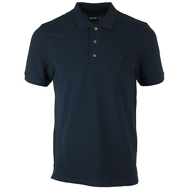 Lyle and Scott Tonal Eagle Poloshirt Navy - Größe XL günstig online kaufen