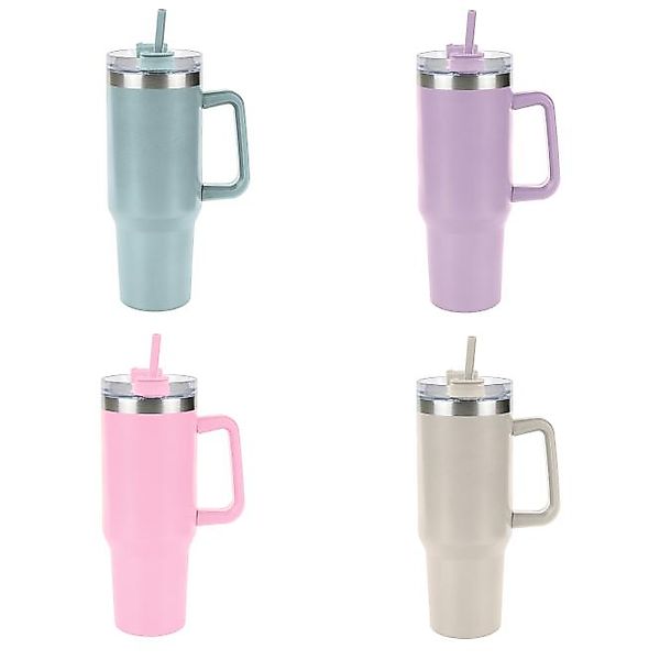 Isolierbecher Axentia 1 Stück 1,2 l fresh 4 Sorten unsortiert Pink, Salbai, günstig online kaufen