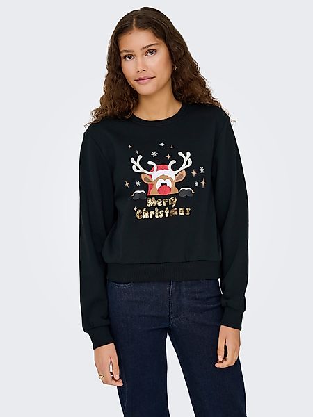 ONLY Weihnachtssweatshirt ONLYDA XMAS L/S O-NECK günstig online kaufen