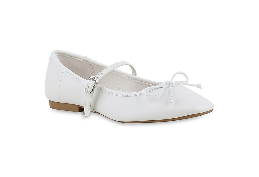 VAN HILL 841721 Ballerina Damen Riemchenballerinas Ballerinas Klassische Sc günstig online kaufen