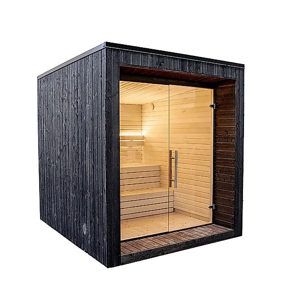 Weka Saunahaus Luua Cube ohne Ofen günstig online kaufen