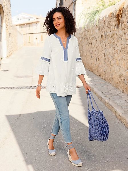 Inspirationen Longbluse günstig online kaufen