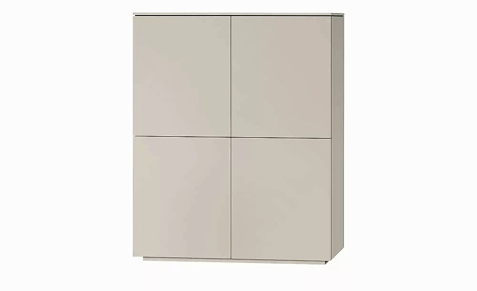 uno Highboard  Stuttgart ¦ grau ¦ Maße (cm): B: 120 H: 150 T: 24.0 Kommoden günstig online kaufen
