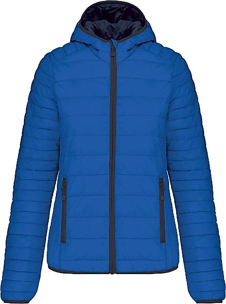 Kariban Outdoorjacke Leichte Damen-Steppjacke mit Kapuze günstig online kaufen
