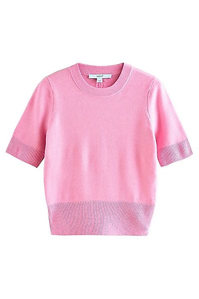 Next Strickpullover Kurzärmeliges, superweiches Stricktop (1-tlg) günstig online kaufen