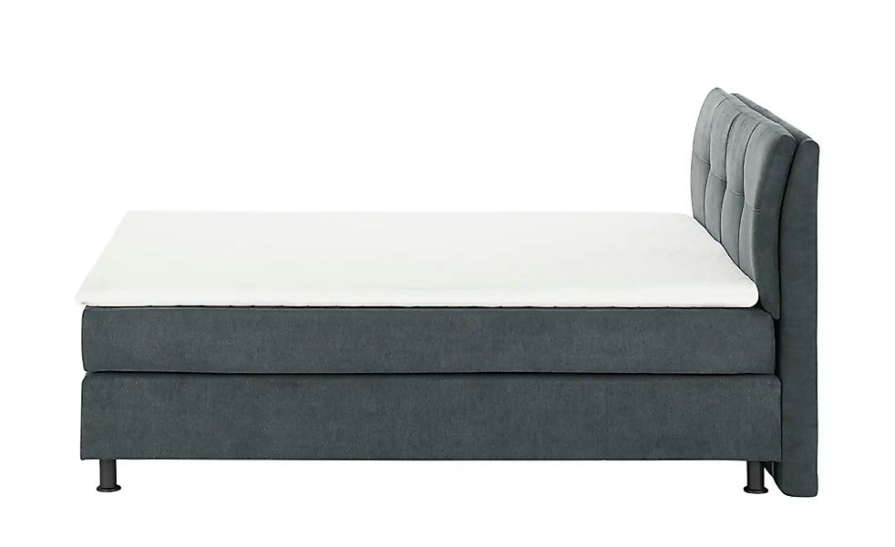 SKAGEN BEDS Boxspringbett  Vegg Towel ¦ grau ¦ Maße (cm): B: 145 H: 122 Bet günstig online kaufen
