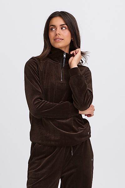 OXMO Longsweatshirt OXEBBA HALFZIP modernes Longsweatshirt günstig online kaufen