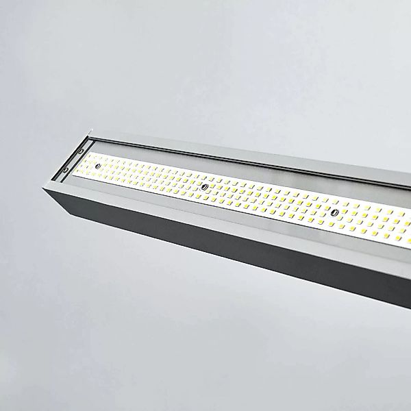 Büro-LED-Stehleuchte Jolinda, silber, CCT, Sensor, Dimmer günstig online kaufen