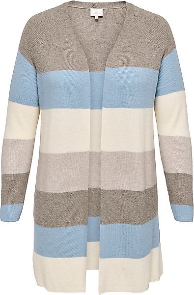 ONLY CARMAKOMA Strickjacke "CARATIJA L/S STRIPE CARDIGAN KNT" günstig online kaufen