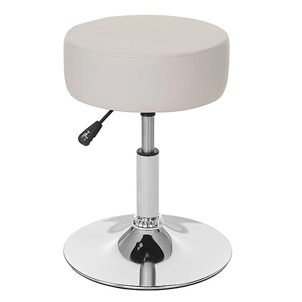 PROREGAL Hocker Höhenverstellbar Und Drehbar Sitzhöhe 43-55cm Durchmesser 3 günstig online kaufen