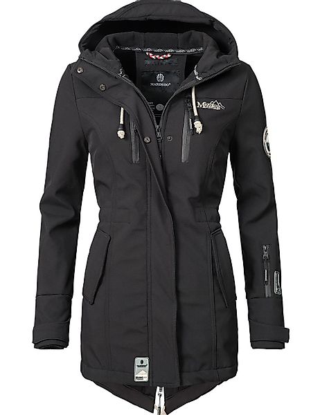 Marikoo Funktionsmantel "Zimtzicke", Wasserdichter Softshell Parka mit Kapu günstig online kaufen