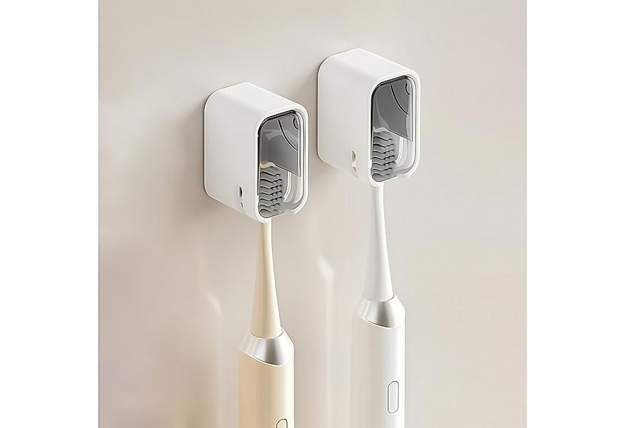 FOUORTUNATE-BEE Zahnbürstenhalter Wand-Zahnbürstenhalter mit Deckel – Selbs günstig online kaufen