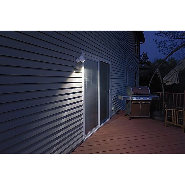 Mr. Beams LED-Außenstrahler mit Bewegungsmelder MB360XT Weiß 2er-Pack günstig online kaufen