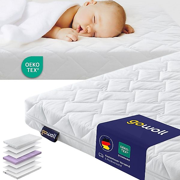 Kindermatratze Kaltschaummatratze für Baby Reisebett Matratzen günstig online kaufen