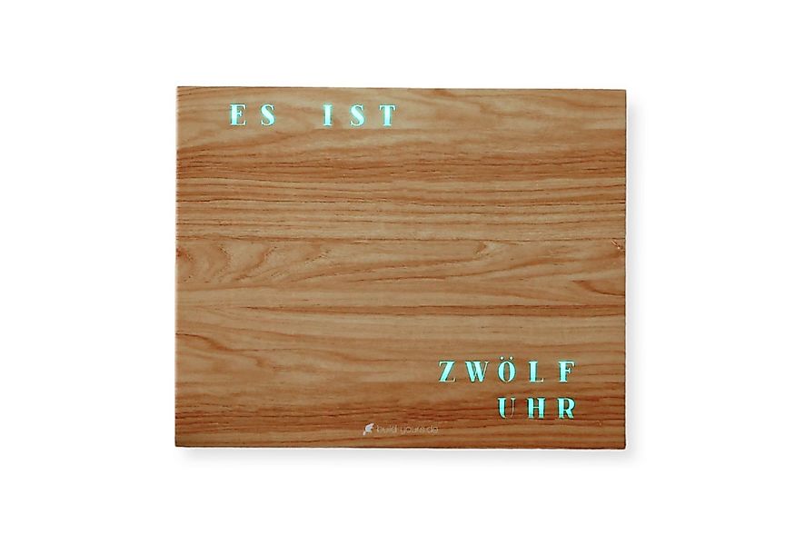 build-yours.de Wanduhr Wortuhr Jupiter in Deutsch - LED Wanduhr zum Aufhäng günstig online kaufen