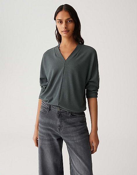 OPUS 3/4-Arm-Shirt SLUTO aus Jersey SLUTO Loose Jerseyshirt schmal zulaufen günstig online kaufen