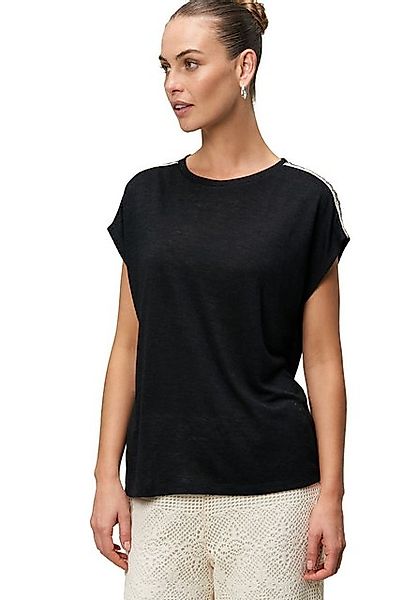 Zero T-Shirt zero Shirt mit Kontraststickerei (1-tlg) weiteres Detail günstig online kaufen