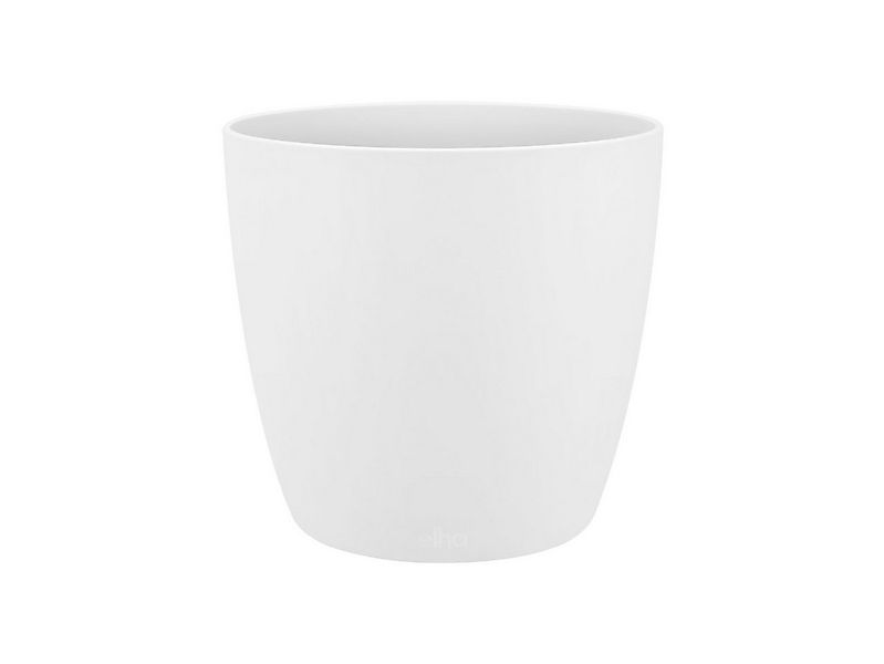 Elho Blumentopf Elho Übertopf Brussels Ø 14 x 13 cm weiß günstig online kaufen
